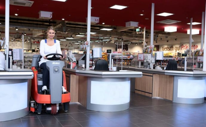 Scrubmaster B75 Kasse