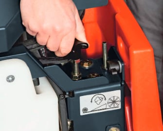 Sweepmaster B800R Verschleissausgleich