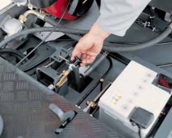 Sweepmaster 900 R Beseneinstellung