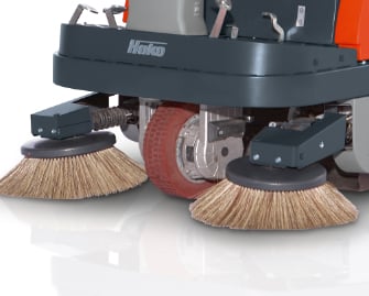 Sweepmaster 900 R Seitenbesen Anfahrschutz
