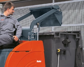 Sweepmaster 980R Hochentleerung
