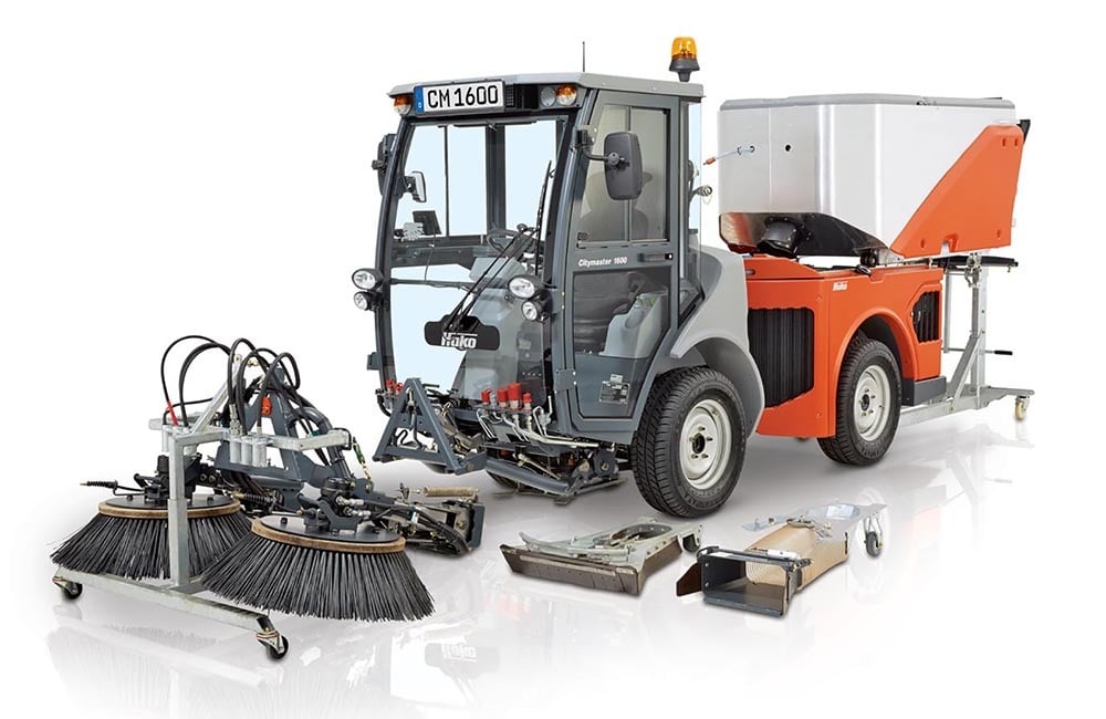 Citymaster 1600: Versatile Footpath and Street Sweeper