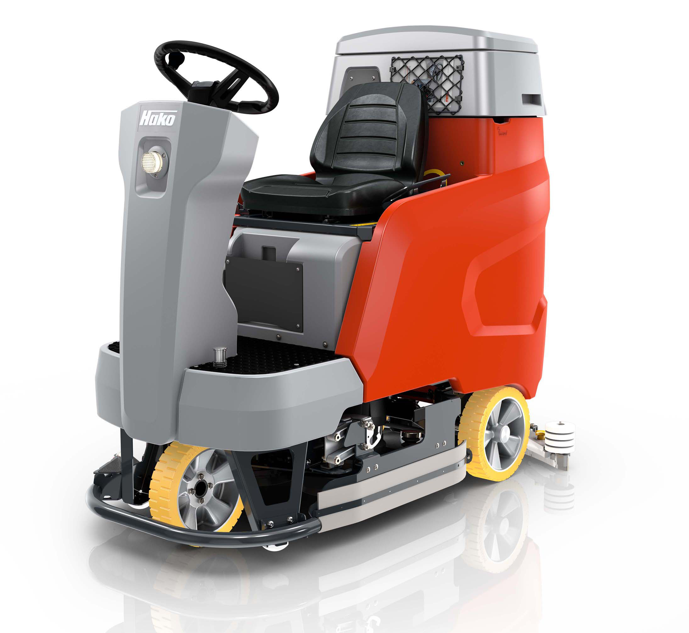 Scrubmaster B120 R: Efficient Ride-On Floor Scrubber