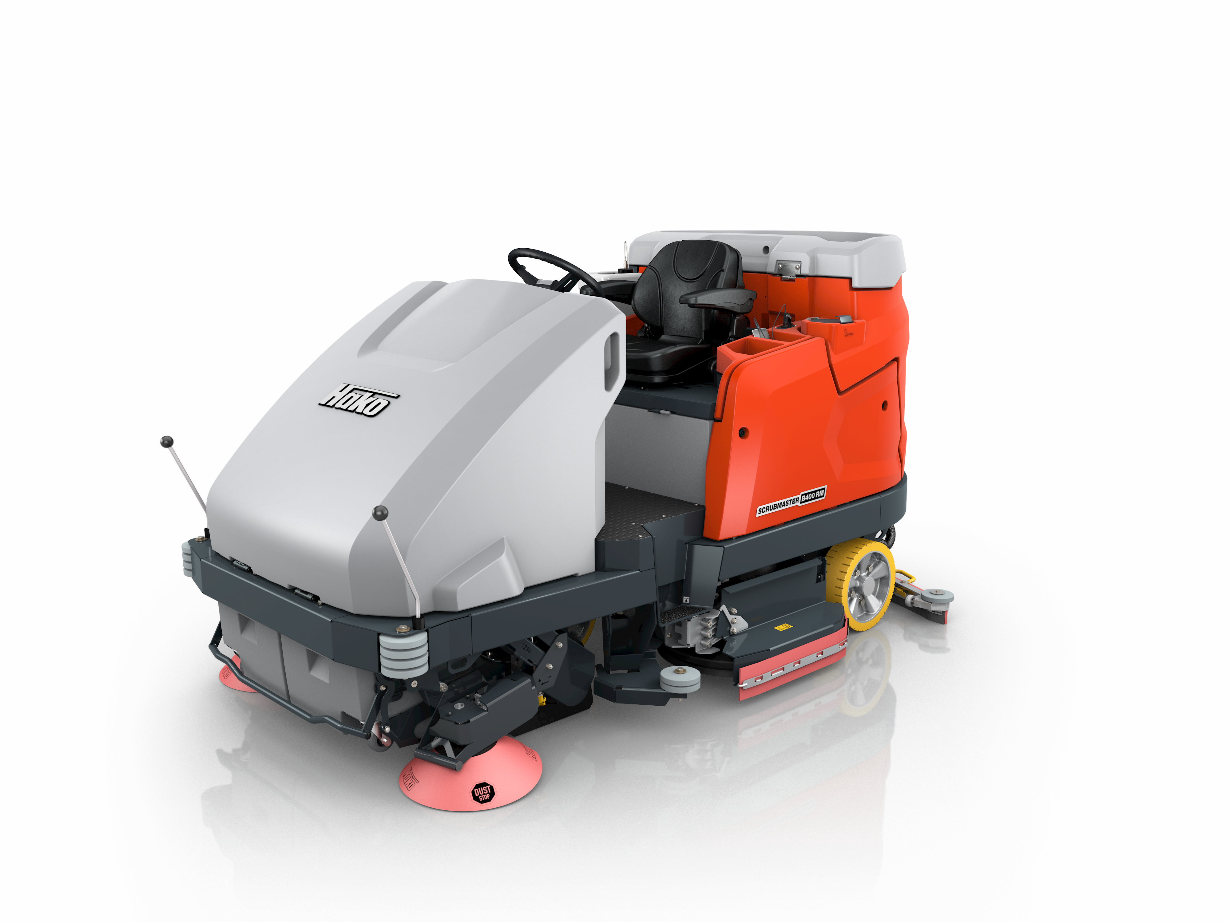 Scrubmaster B400 RH: Vacuum Sweeper and Scrubber-Drier